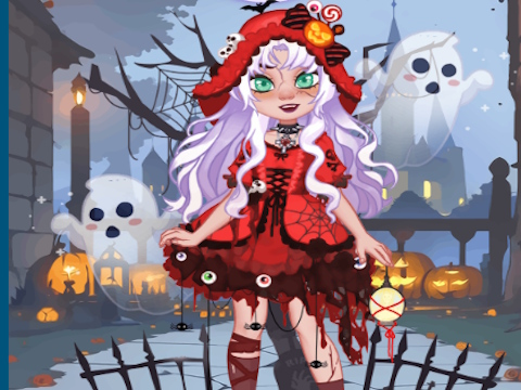 Lojë Kukulla e Kukullave Halloween  në internet