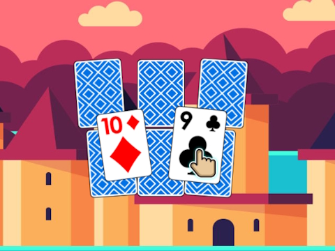 Lojë Njëqind kështjella solitaire  në internet
