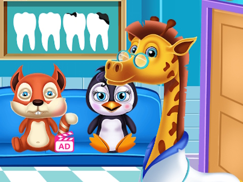 Lojë Dentist i përkëdhelur  në internet