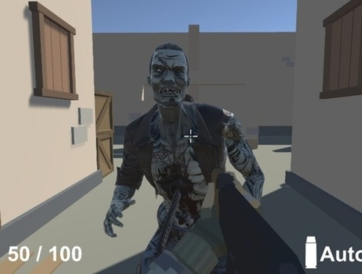 Lojë Zombie FPS në internet
