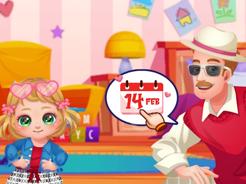Lojë Baby Cathy Ep43: Dita e Dashurisë  në internet