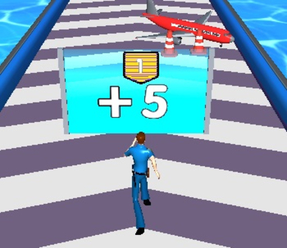 Lojë Cop Run 3D në internet
