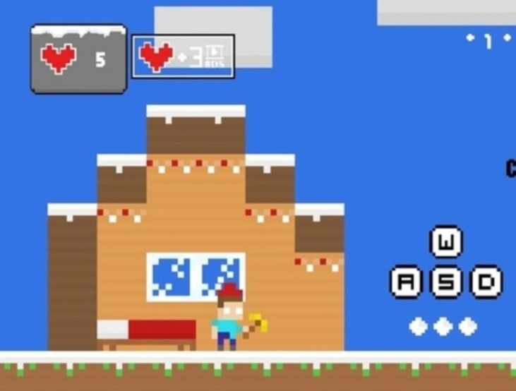 Lojë Minicraft Winterblock në internet