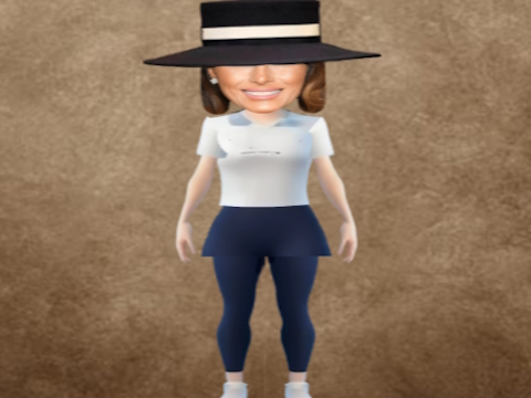 Lojë Lojë Antistress Melania Hat  në internet