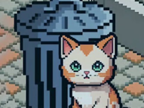 Lojë Pixel Cat Simulator: Kafshët shtëpiake të mia  në internet