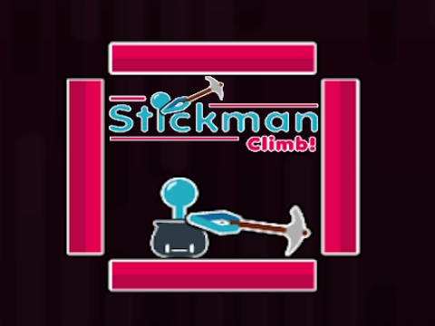 Lojë Ngjitje Stickman!  në internet
