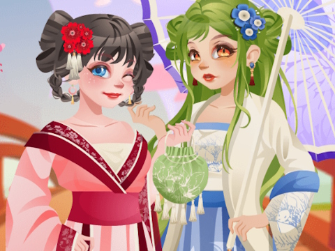 Lojë Pranverë girly hanfu  në internet