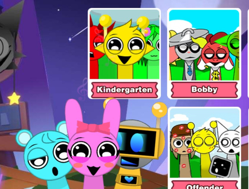 Lojë Party Incredibox Frozen Sprunki Beat  në internet