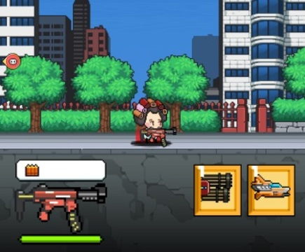 Lojë Mecha Shoot Pixel RPG në internet