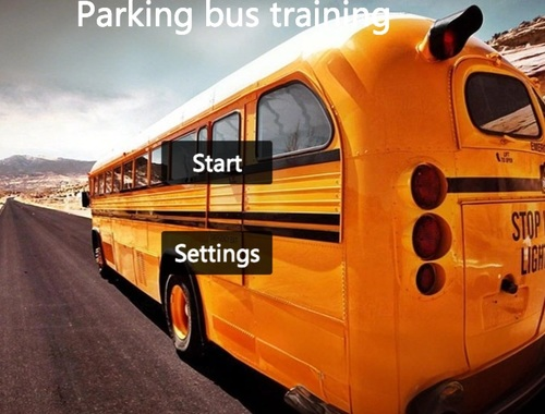 Lojë Trajnim për autobusin e parkimit  në internet