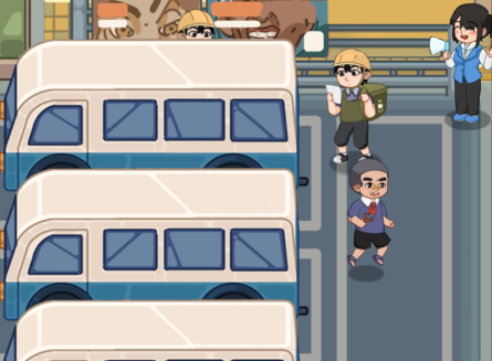 Lojë Mart Puzzle Bus  në internet