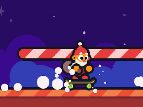 Lojë Kickflip Santa në internet