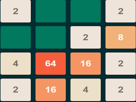 Lojë Qolor 2048 në internet