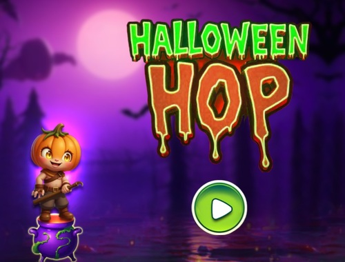 Lojë Halloween Hop në internet