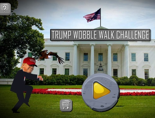 Lojë Sfida e Walk Walk Wobble Trump  në internet