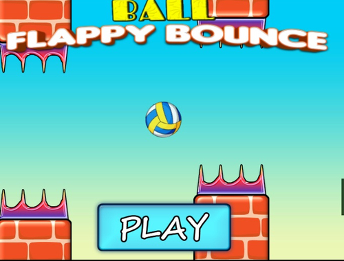 Lojë Ball Flappy Bounce në internet