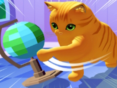 Lojë Simulator i kaosit të maceve  në internet