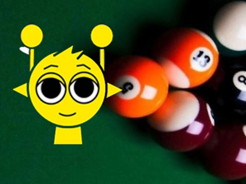 Lojë Billiard Sprunki 2Players  në internet