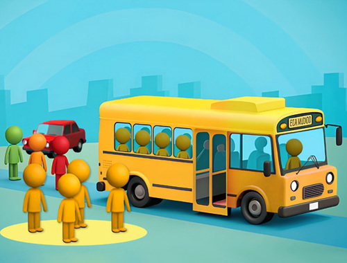 Lojë Stacioni i çmendur i autobusëve  në internet