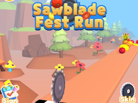 Lojë Run Fest Sawblade  në internet