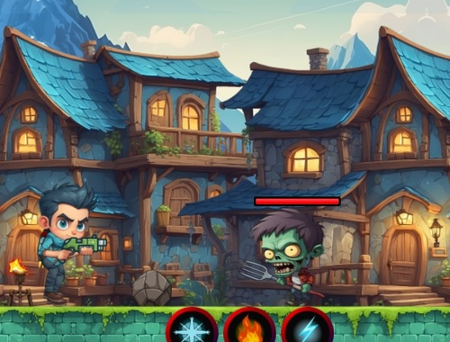 Lojë Zombie Slayer 2 në internet