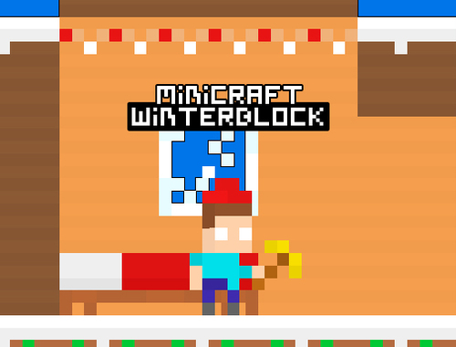 Lojë Minicraft Winterblock në internet