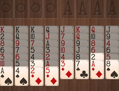 Lojë Freecell solitaire falas  në internet