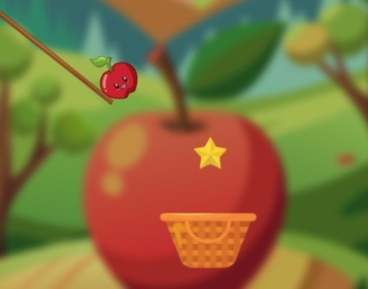 Lojë Aventurë Apple Drop  në internet