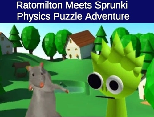 Lojë Rato Milton takon aventurën e enigmës së fizikës sprunki  në internet