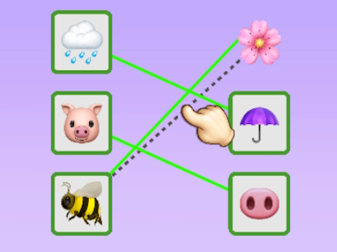 Lojë Lidhja e enigmës emoji  në internet