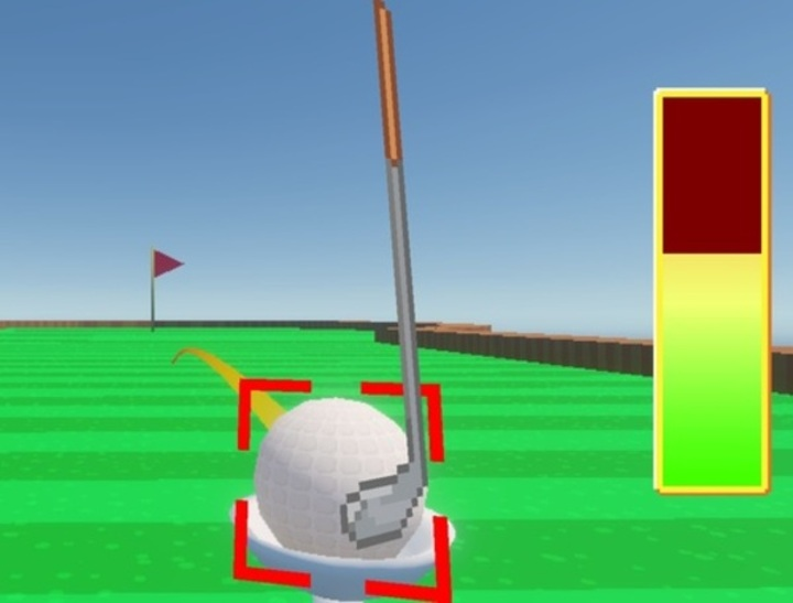 Lojë Super Mega Power Golf 3D në internet