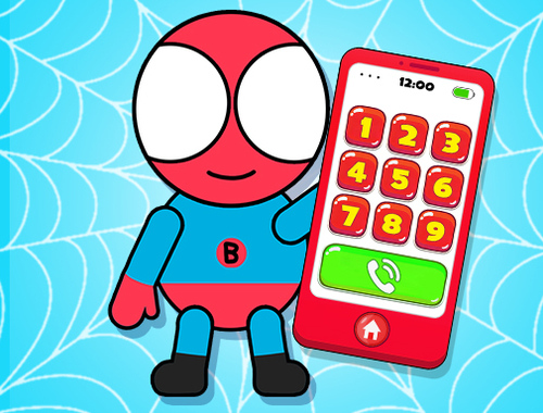 Lojë Simulator i telefonit superhero  në internet