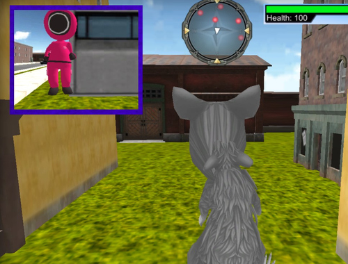 Lojë Ratomilton Squid Game Burg Escape  në internet