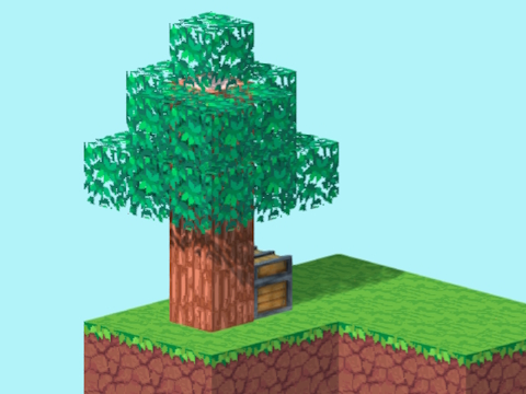 Lojë SkyBlock 3D: Mbijetesa  në internet