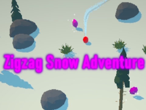 Lojë Aventurë dëbore zigzag  në internet