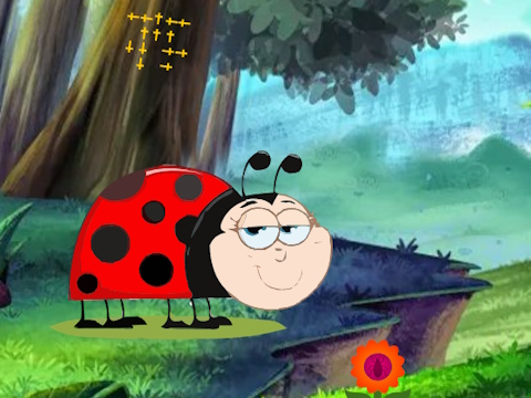 Lojë Ndihmoni Bug Lady Bug  në internet