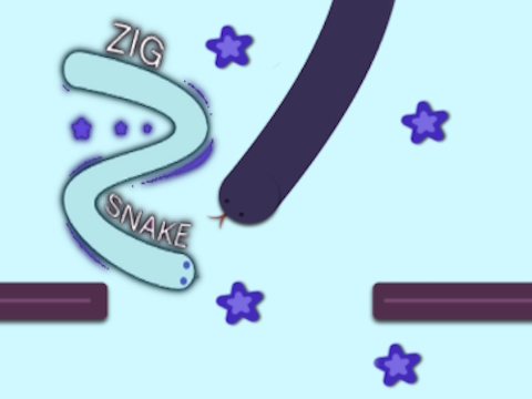 Lojë Zig zag gjarpër  në internet