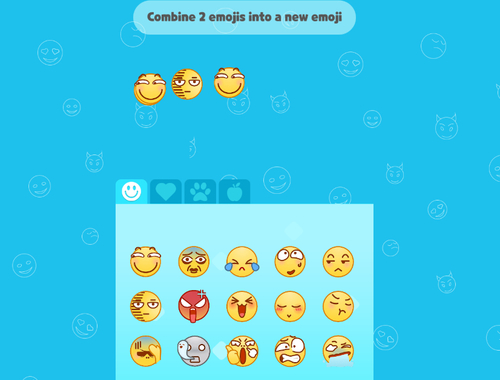 Lojë Emoji bashkon argëtim moji  në internet