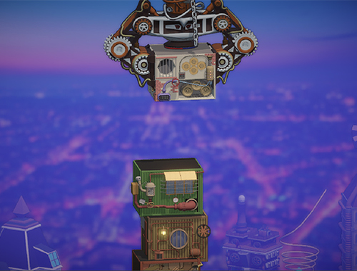 Lojë Ndërtues i Kullës Steampunk  në internet