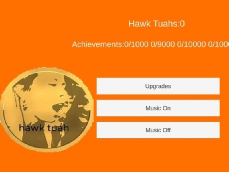 Lojë Hawk Tuah Clicker  në internet