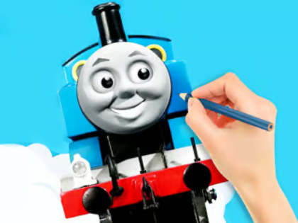 Lojë Libri për t'u ngjyrosur: Thomas & Friends  në internet
