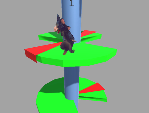 Lojë Ratomilton Helix Jump  në internet