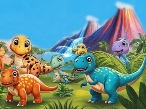 Lojë Baby Dino Planet  në internet