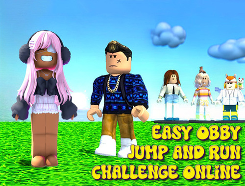 Lojë Easy Obby Jump dhe Run Challenge Online  në internet