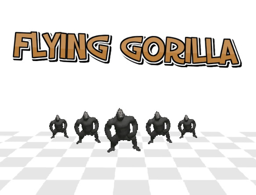 Lojë Flying Gorilla 3D  në internet