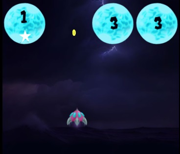 Lojë Shooter Hapësirë 2D  në internet