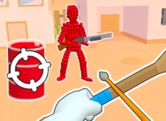 Lojë Shigjetat e shtënat me shigjeta Stickman Archer në Reds  në internet