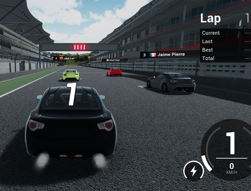 Lojë Simulator i vërtetë GT Racing  në internet