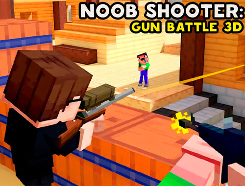 Lojë Revole noob: Beteja me armë 3D  në internet