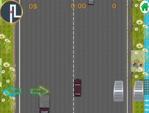 Lojë CAB CAR - Taksi ngarje dhe marrje e pasagjerëve  në internet